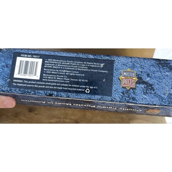 Puzzle Escape from Alcatraz-Mythic Mazes 1000 piece With Hidden Maze Decoder - Picture 4 of 10